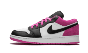 Air Jordan 1 Low Black Active Fuchsia