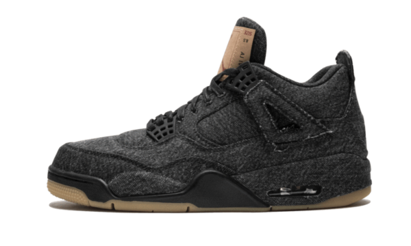 Air Jordan 4 Retro Levis Black