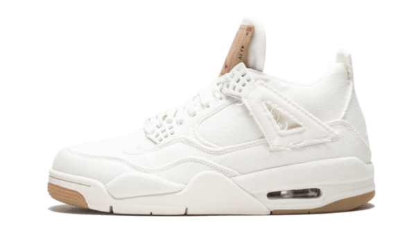 Air Jordan 4 Retro Levis White
